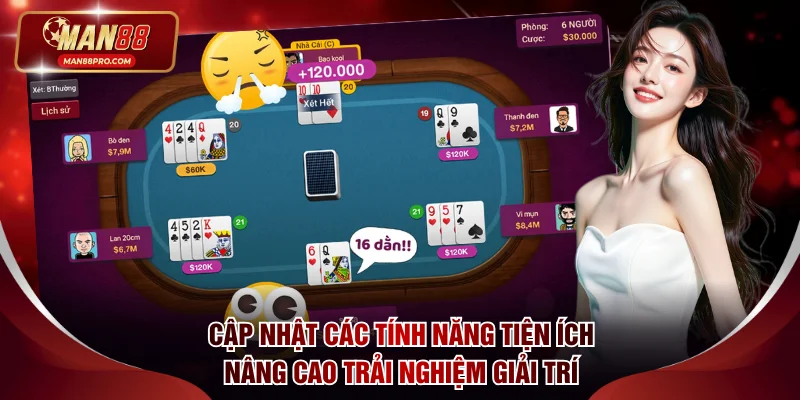 Cập nhật các tính năng tiện ích nâng cao trải nghiệm giải trí